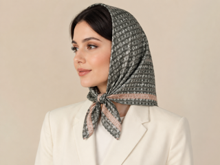 مینی اسکارف طرح لویی ویتون