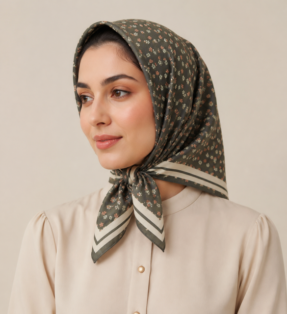 مینی اسکارف گلدار