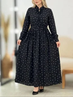 پیراهن ساحلی، پیراهن زنانه، پیراهن بلند زنانه،پیراهن ساحلی زنانه، پیراهن ساحلی مجلسی، پیراهن مشکی
