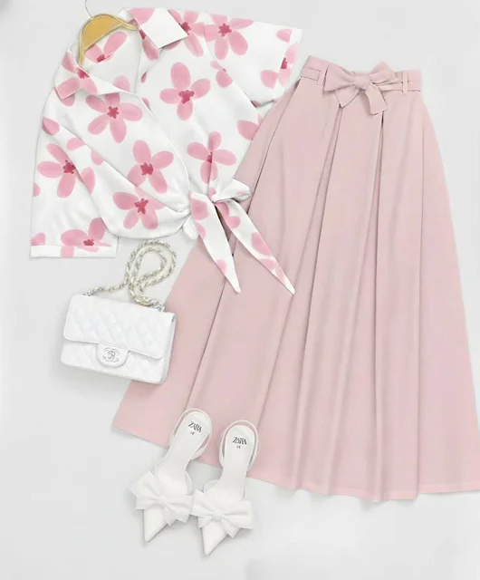 شومیز و دامن مجلسی